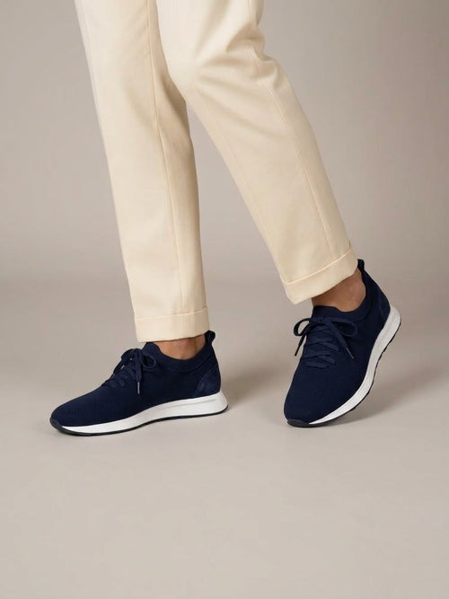 NAVY BLUE ACTIVE KNIT